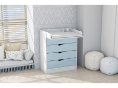 Пеленальные комоды, Детский Комод раскладной Бриз МДФ, Волна