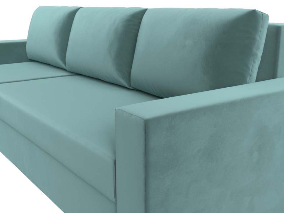 Диваны угловые в гостиную, Угловой диван Траумберг Лайт левый угол, велюр