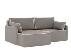 Диваны угловые в гостиную, Диван-кровать угловой еврокнижка Блюм, велюр