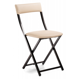 Стул Elevis ваниль крап /темный мусс