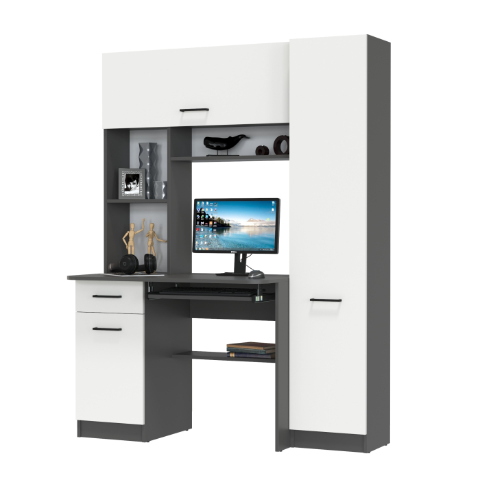 Прямые компьютерные столы, Стол рабочий Aльфа