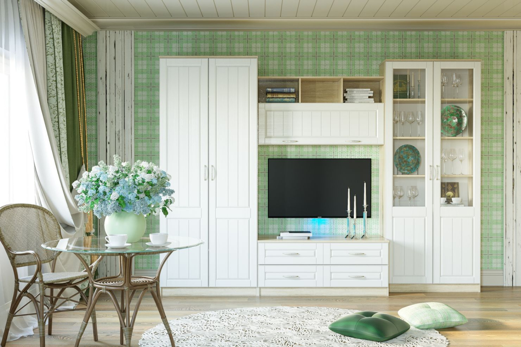 Шкафы двухстворчатые, Оливия НМ 040.60 Шкаф для одежды