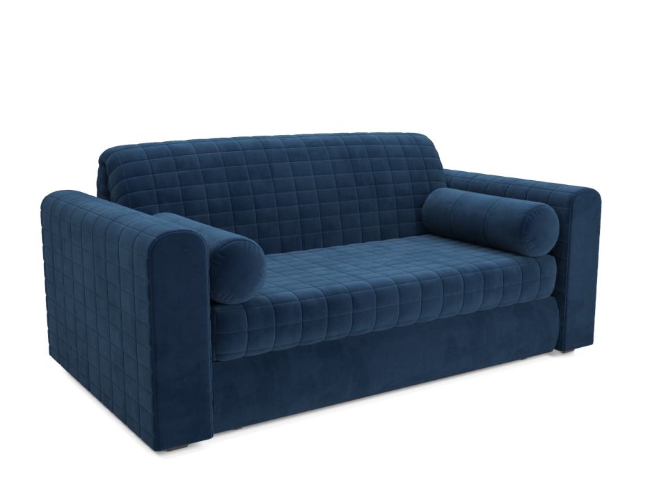 Диваны с ящиком для белья, Диван аккордеон Барон №5 НПБ 155х200 Велюр