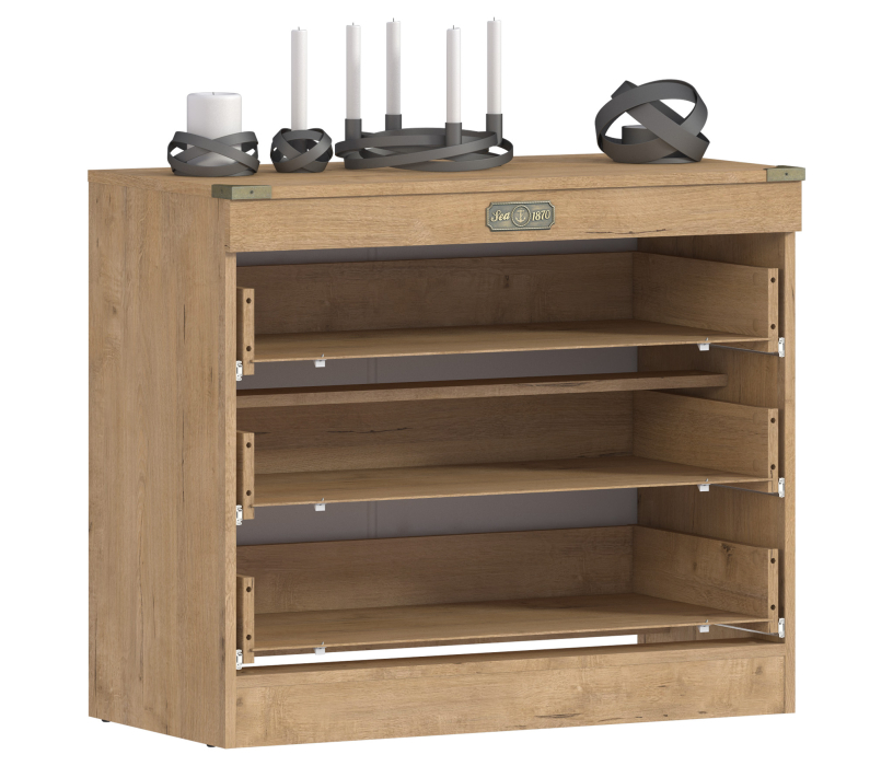 Комоды, Фрегат СБ-2818.Н Комод Дуб Бунратти