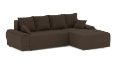 Диваны угловые в гостиную, Диван-кровать угловой Нордвикс Мини, велюр