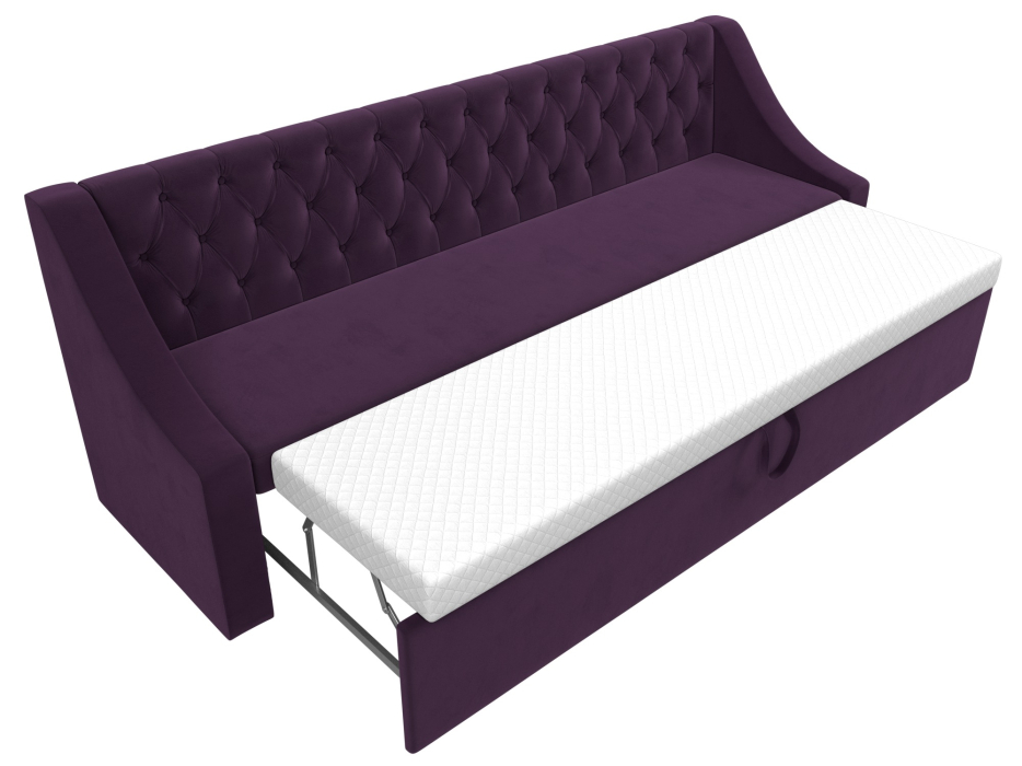 Диваны прямые кухонные, Диван прямой кухонный Мерлин, велюр