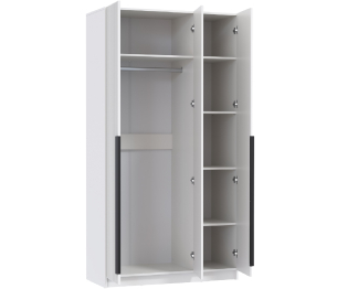 Шкаф для одежды 67.15 Брандо (3-х дв.) МДФ