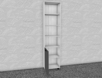 Модульная система Грейс Шкаф ШК-5055  Снежный Ясень