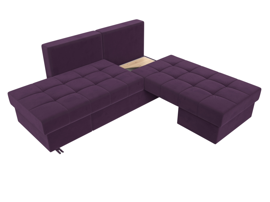 Диваны еврокнижки, Диван трансформер Сплит, велюр