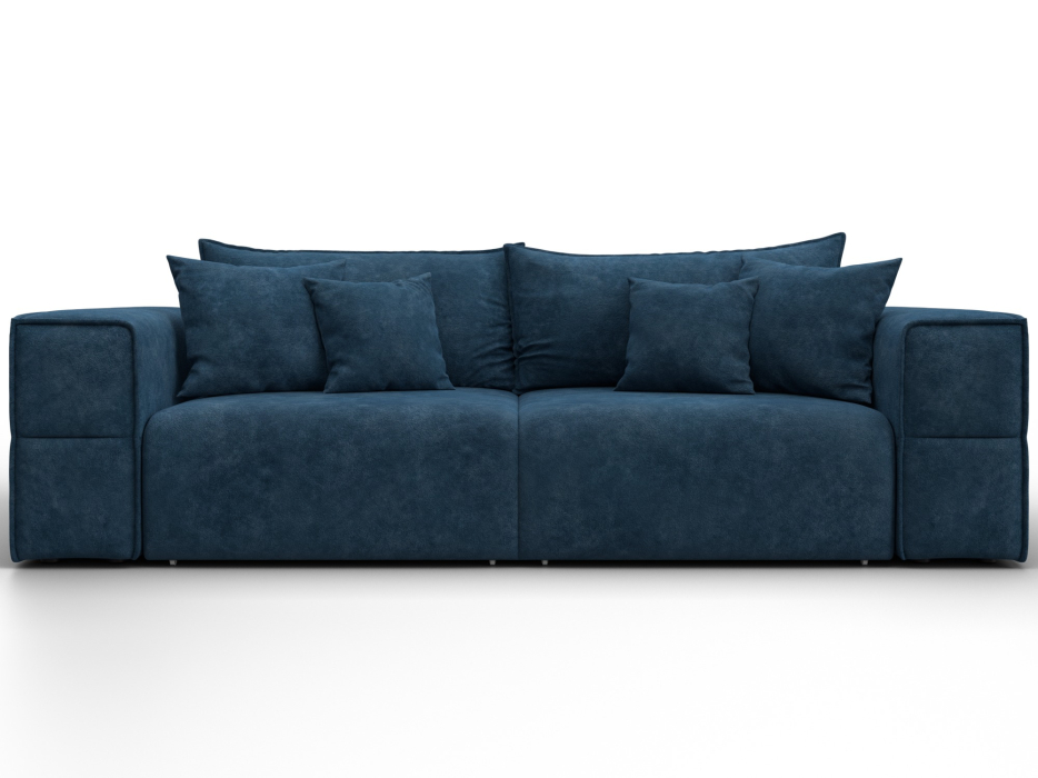 Диваны еврокнижки, Диван прямой Лига-058 НПБ, велюр BRUT