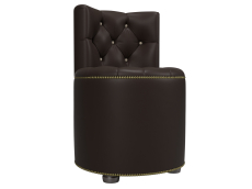 Пуфы дизайнерские, Пуф Саваж, экокожа