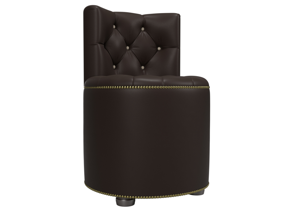 Пуфы дизайнерские, Пуф Саваж, экокожа