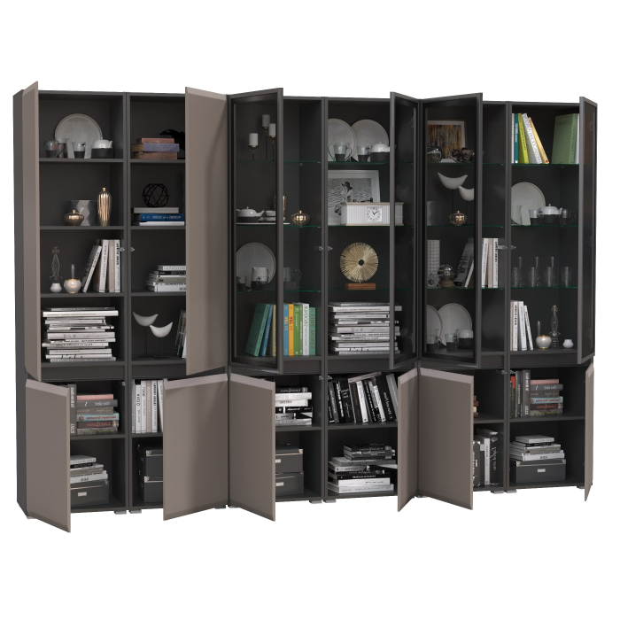 Стенки для гостиной, Стенка из шкафов Сидней № 19