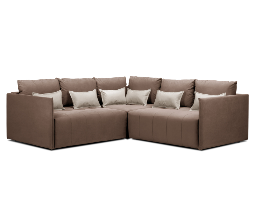 Диваны угловые в гостиную, Диван еврокнижка угловой Чилетти Лонг