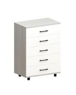 Комоды, Модульная система Грейс Комод КМ-5022  Снежный Ясень