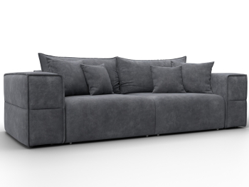 Диван прямой Лига-058 НПБ, велюр BRUT