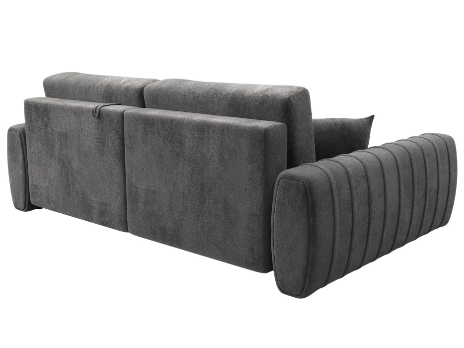 Диваны угловые в гостиную, Диван угловой Лига-057 НПБ угол левый, велюр TOWER