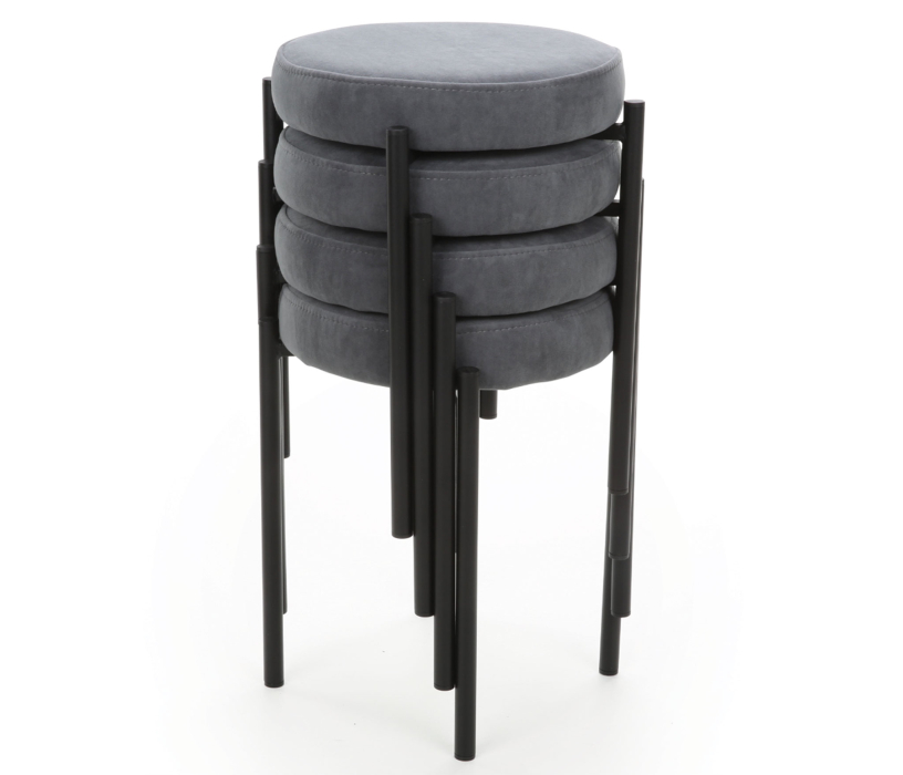 Табуреты, Табурет Канапе (комплект 4 шт), велюр