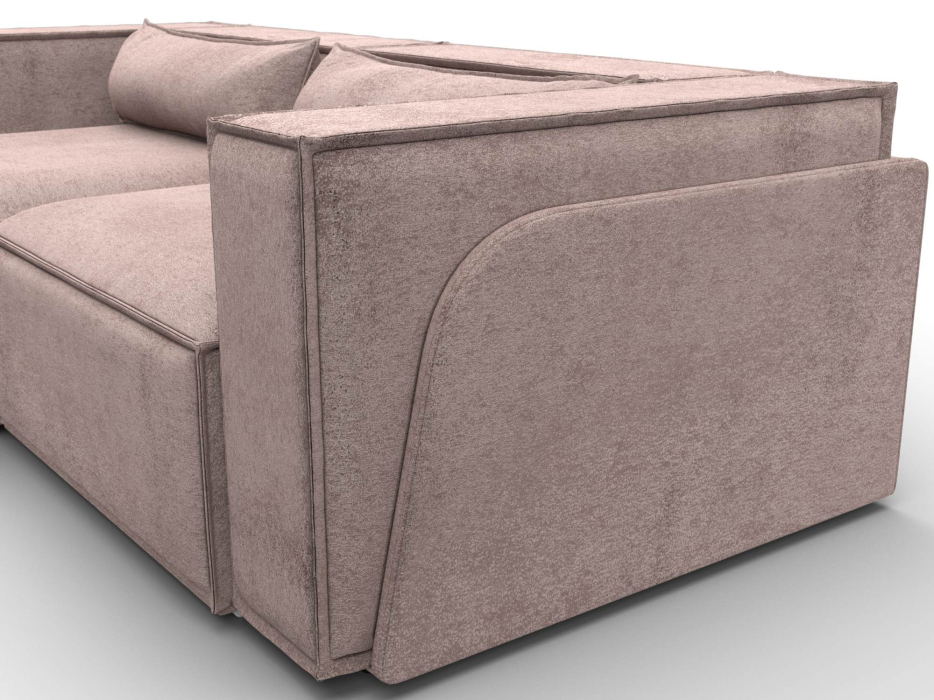 Диваны угловые в гостиную, Диван угловой Лига-061 угол левый, велюр TOWER