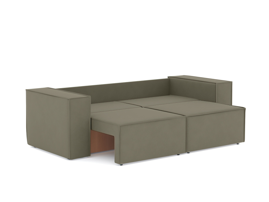 Диваны еврокнижки, Диван-кровать Лофт еврокнижка-трансформер, велюр