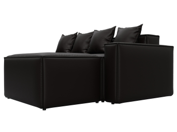 Диван угловой модульный Лига-063 угол правый, экокожа GRIFON
