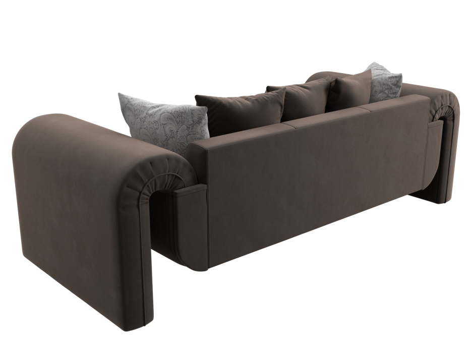 Диваны прямые кухонные, Диван прямой Волна, велюр