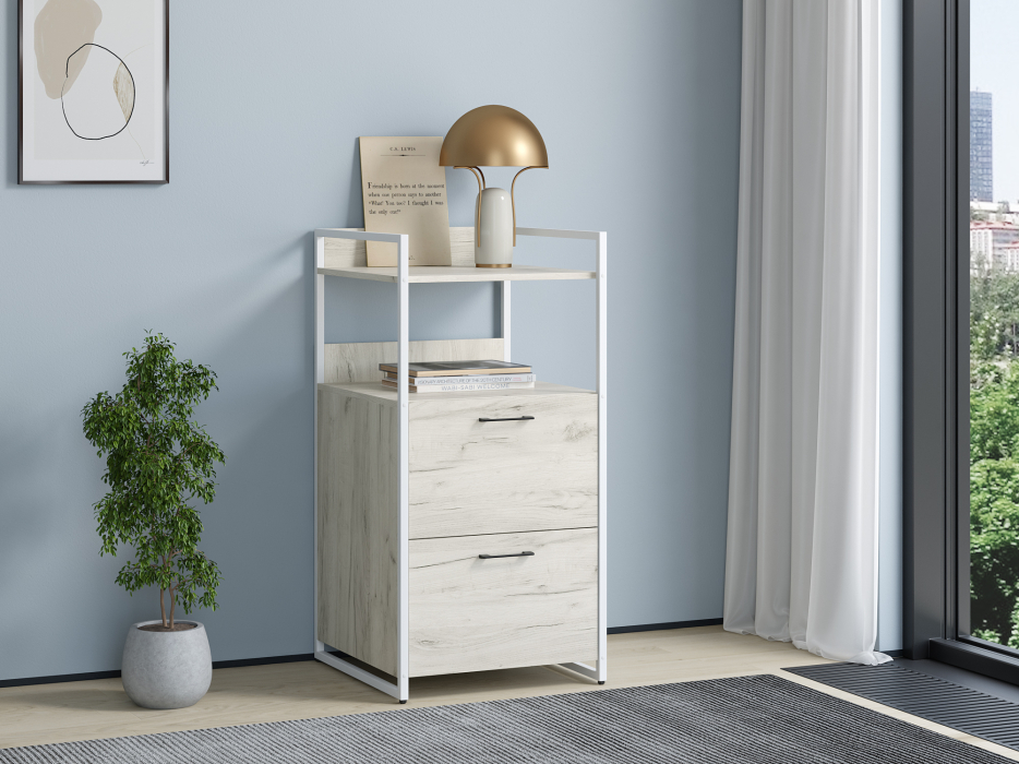 Прикроватные тумбы, Тумба Urban Лофт 02 Белый