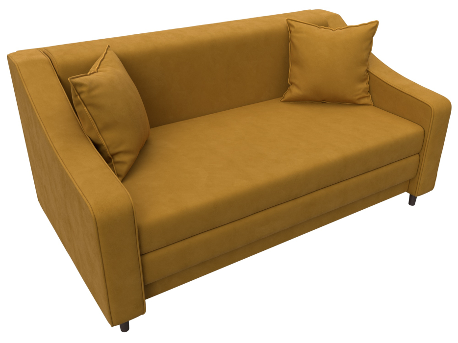 Диваны кровати прямые, Диван прямой Лига-071, велюр BRUT