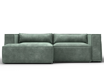 Диван угловой Лига-061 угол левый, велюр BRUT