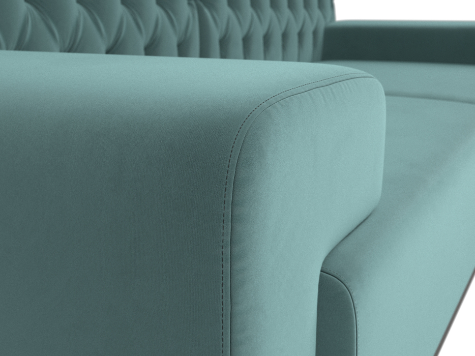 Диваны кровати со спальным местом, Прямой диван Мюнхен Люкс, велюр