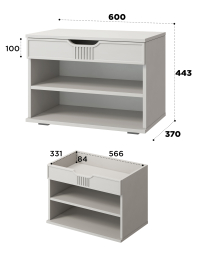 Тумба Эмилия ЭЛ-44