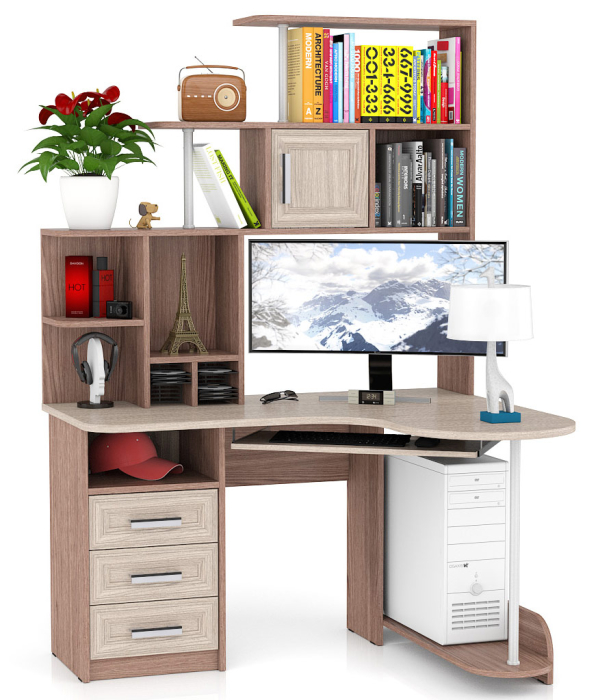 Детские столы, Угловой компьютерный стол Варяг-3