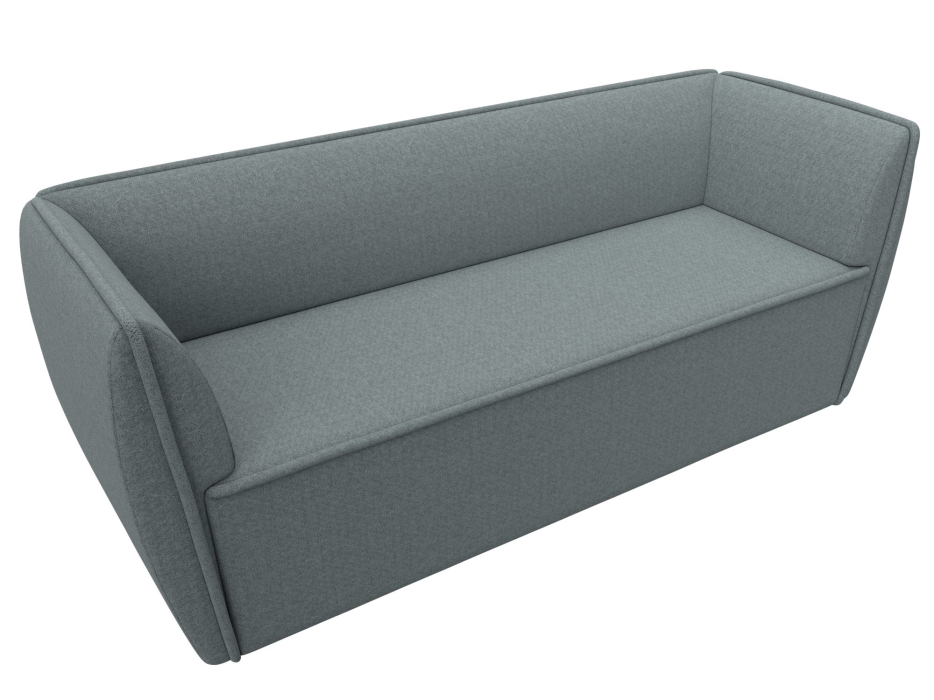 Диваны прямые кухонные, Диван кухонный прямой Бергамо 3-х местный, рогожка Амур