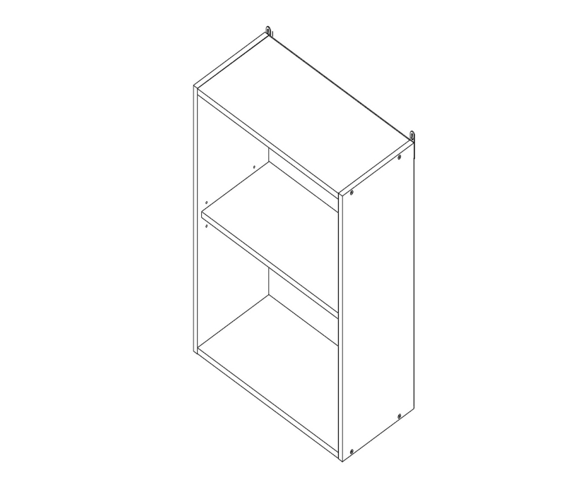 Навесные, Шкаф навесной 60 см Дуэт СТЛ.316.02