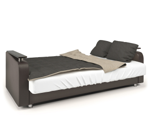 Диван-книжка Мелодия ДП №1 120, шенилл/ экокожа