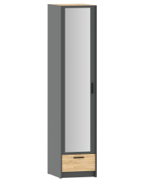 Оттавия НМ 011.20 Шкаф для одежды с зеркалом 