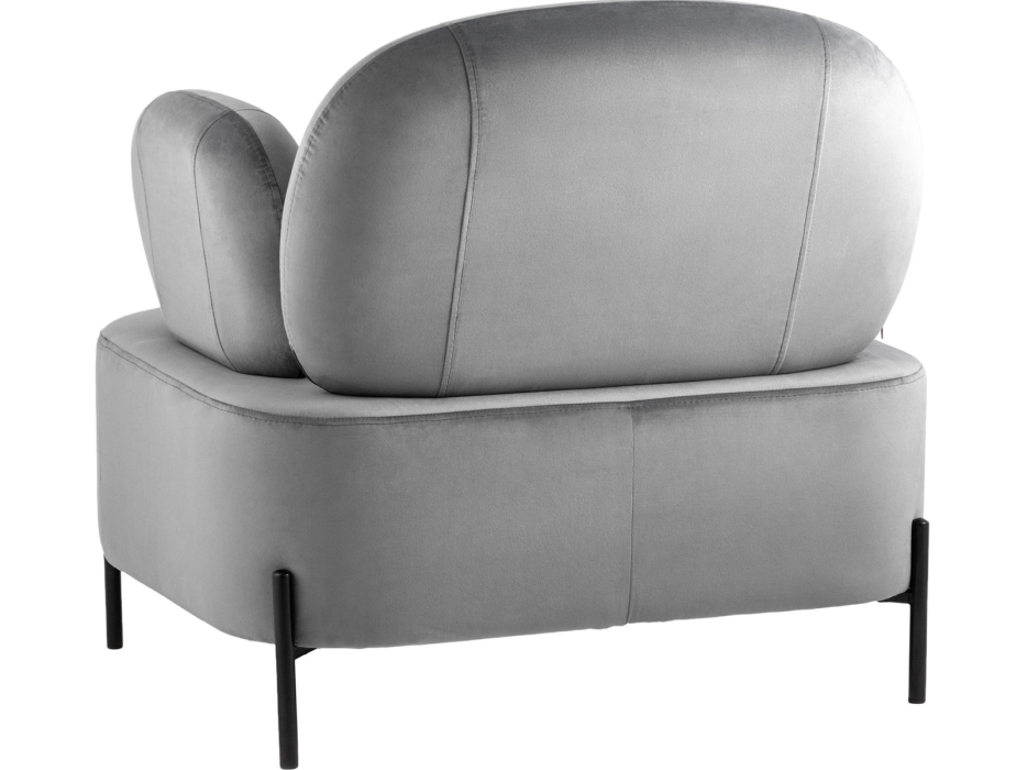 Кресло для отдыха, Кресло STOOL GROUP Кэнди с подлокотниками Велюр