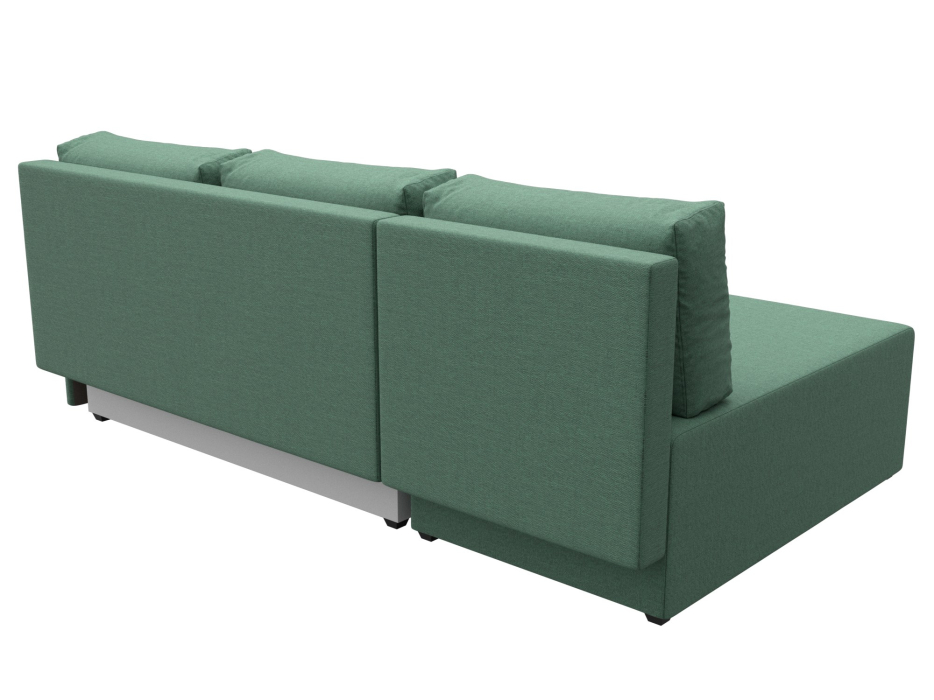 Диваны угловые в гостиную, Диван угловой Поло левый угол, рогожка Амур