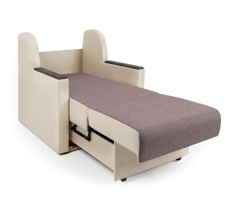 Кресла-кровати, Кресло-кровать Аккорд Д, рогожка/экокожа