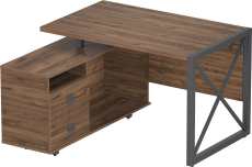 Письменные столы, Стол рабочий универсальный Калифорния Хардвиг 1200 ЛДСП