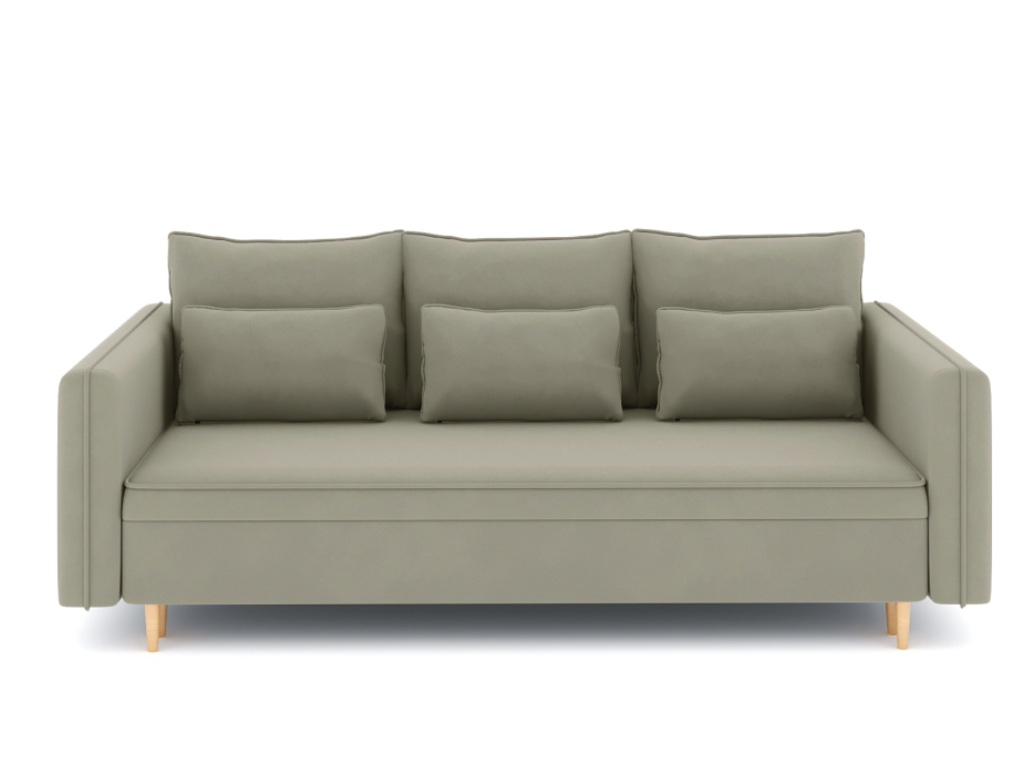 Диваны еврокнижки, Диван-кровать еврокнижка-пантограф Рон, велюр