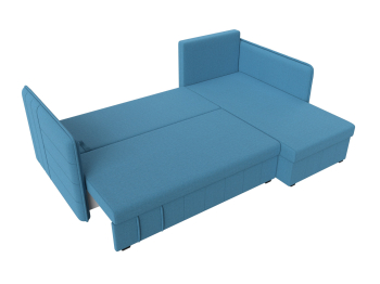 Диван угловой Слим универсальный угол, рогожка Амур