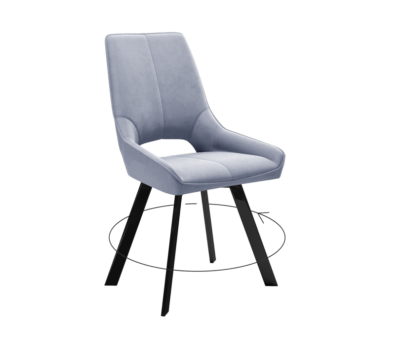 Стулья, Стул DikLine 268 поворотный (опоры черные)