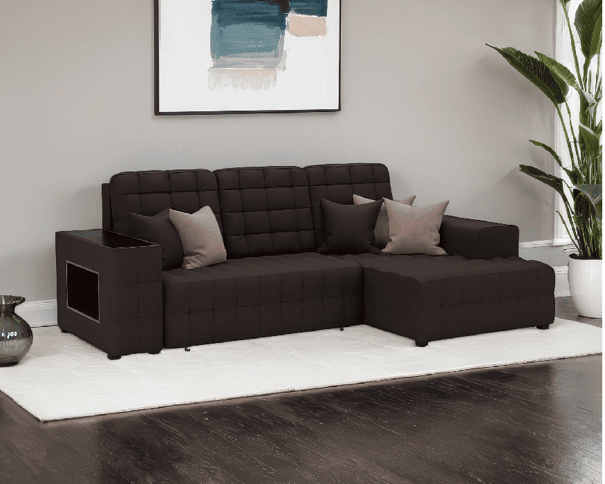 Диваны угловые в гостиную, Диван Мадрид Правый угол (Кордрой)