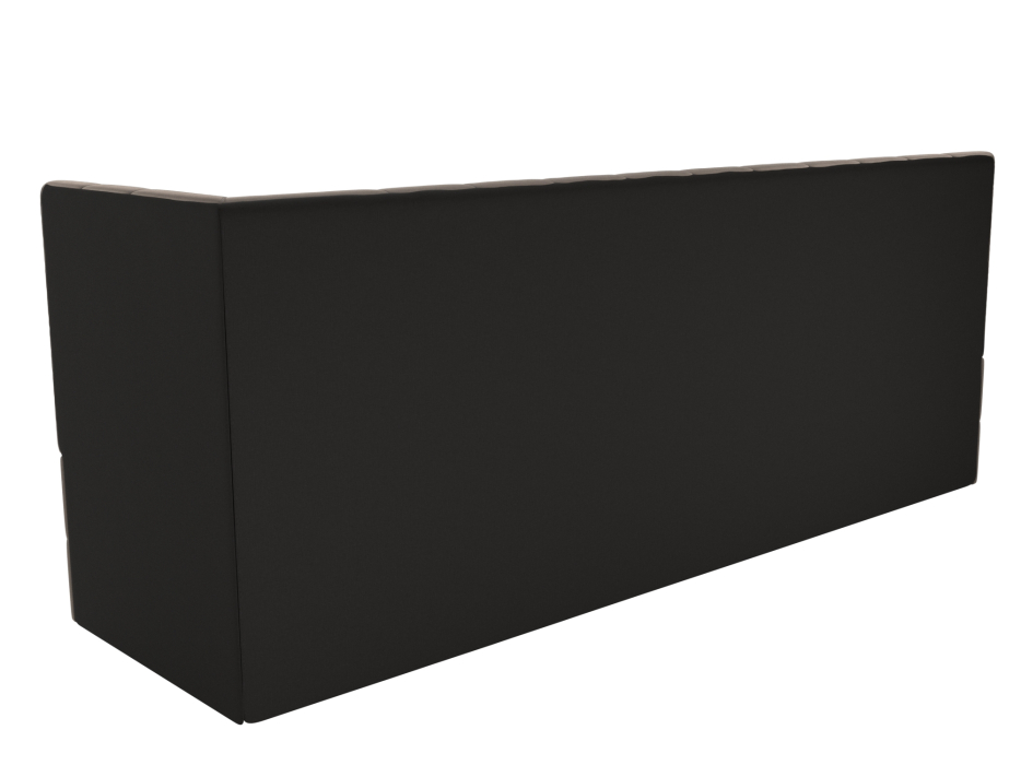 Диваны угловые кухонные, Кухонный диван Бриз с углом справа, велюр