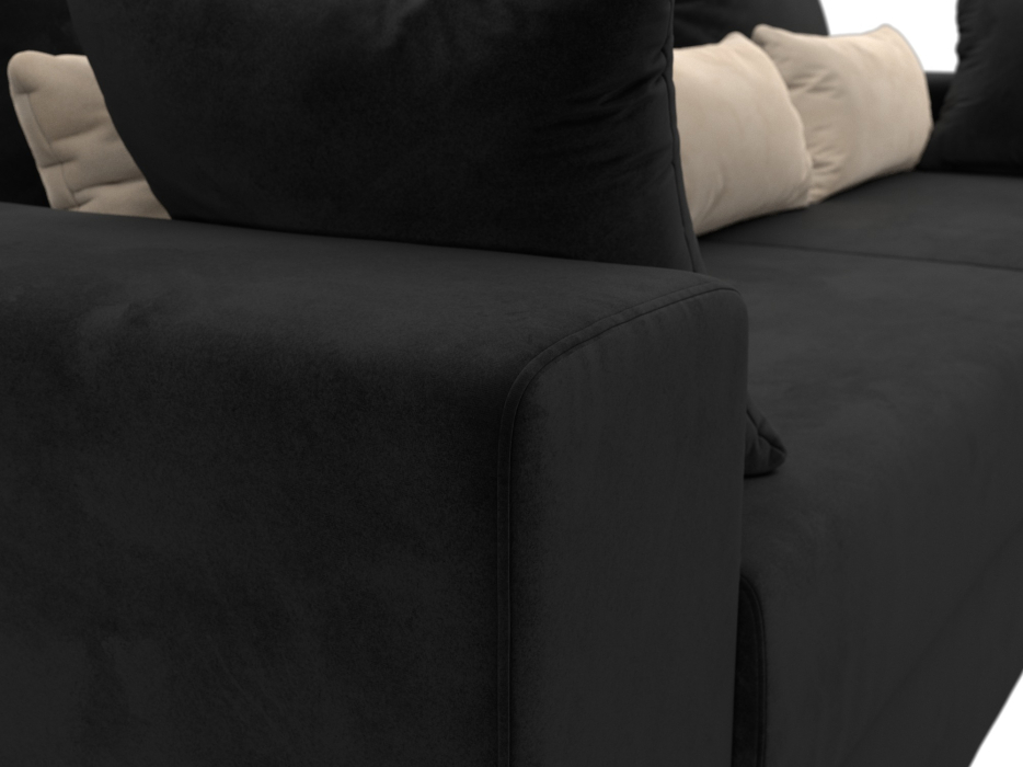 Диваны выкатные, Диван прямой Майами, велюр