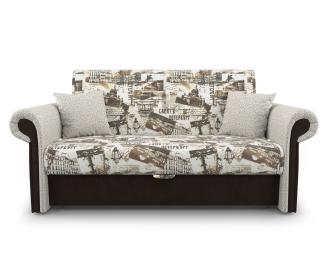 Диван прямой аккордеон Лотос 140 см