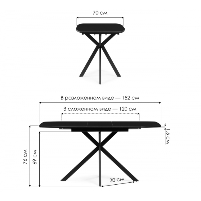 Обеденные столы, Секлянный стол Тамаса
