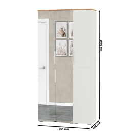 Шкаф для одежды и шкаф-пенал Октава