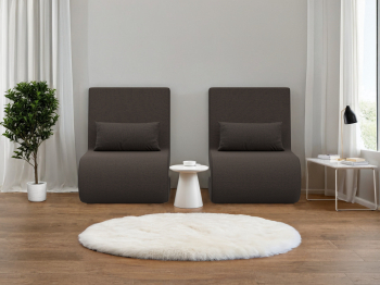 Кресло Волна (2 шт.), рогожка Амур